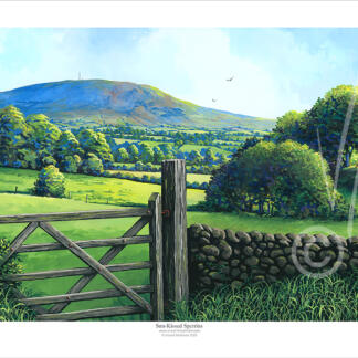 Sun-Kissed Sperrins giclee fine art print