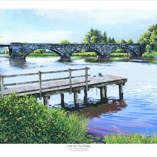 A stunning fine art print by Vincent McAllister featuring Portglenone Bridge